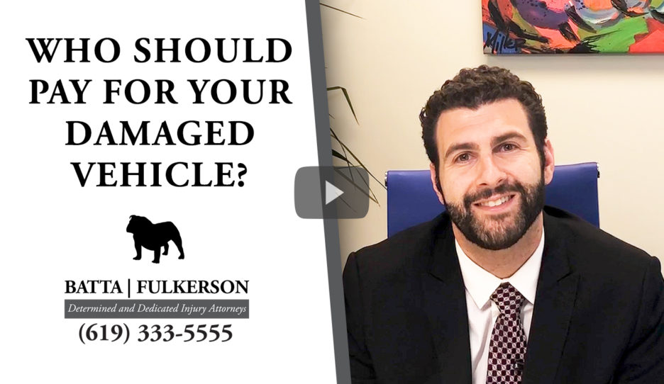 who should pay for your damaged vehicle?