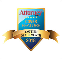cover feature law firm of the month 2018