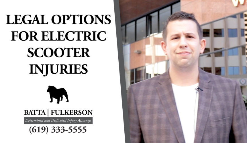 legal options for electric scooter injuries