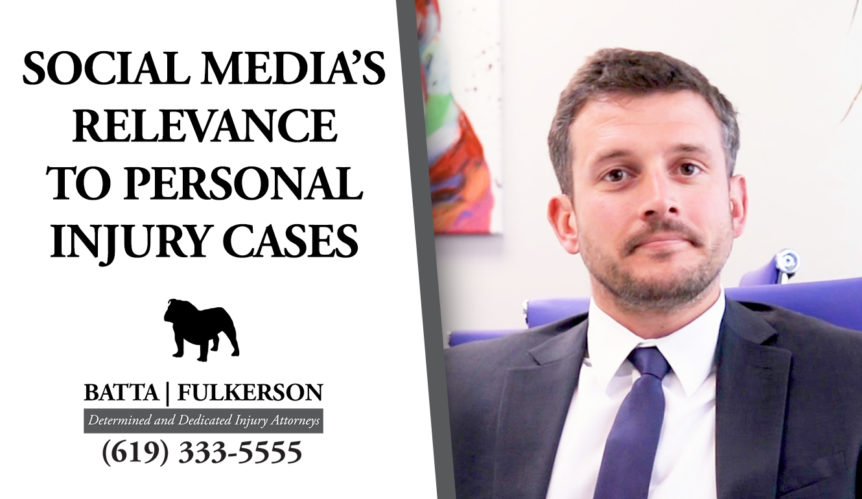 social medias relevance to personal injury cases
